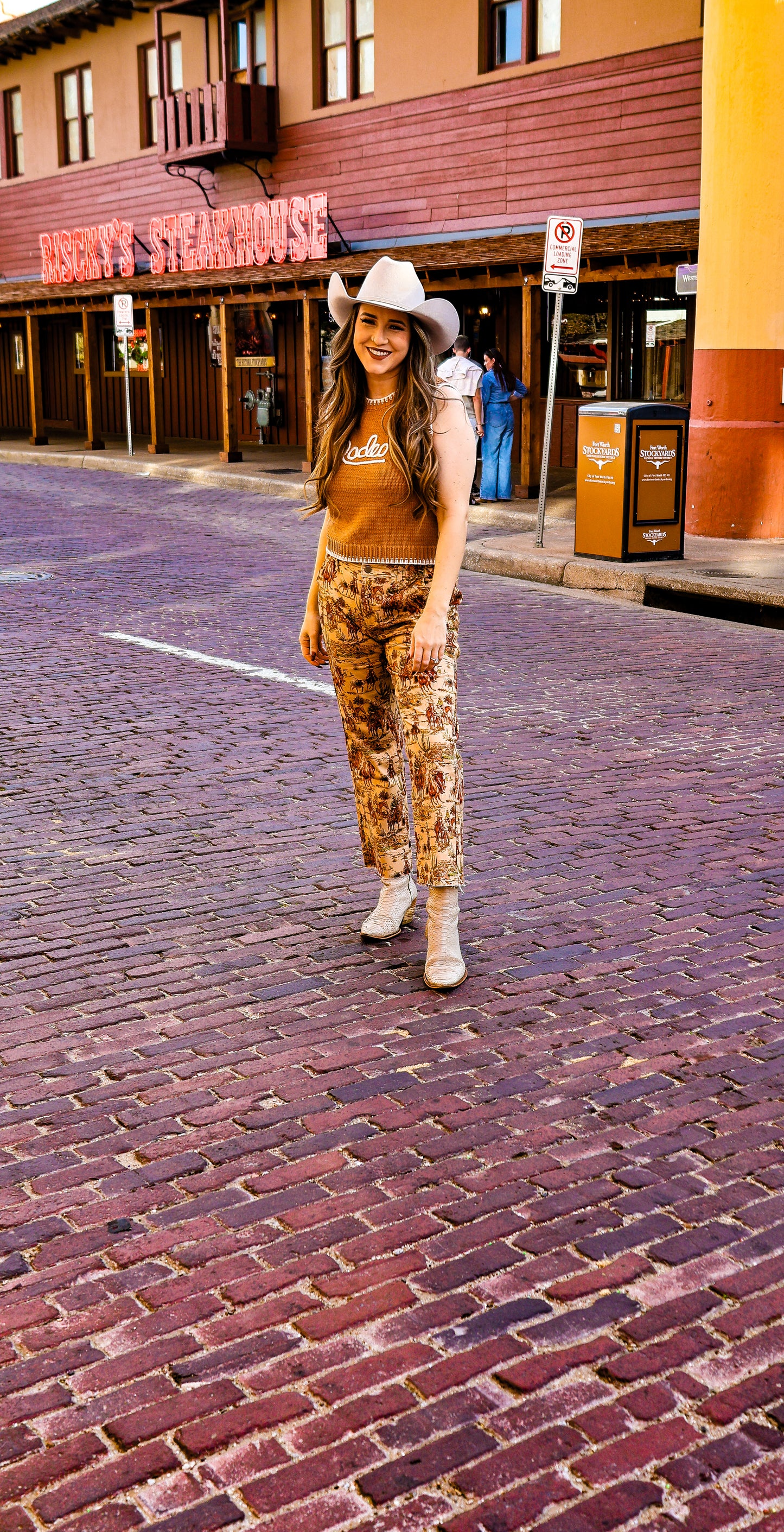SOFT Western Print Pants