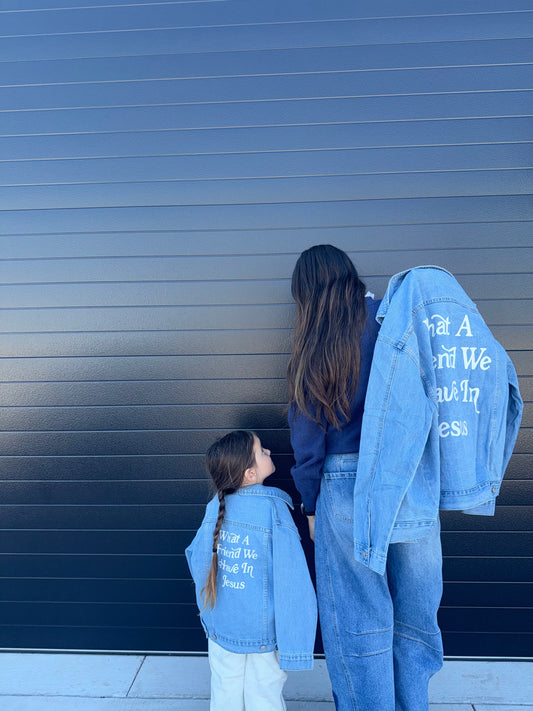 Friend in Jesus Denim Jacket
