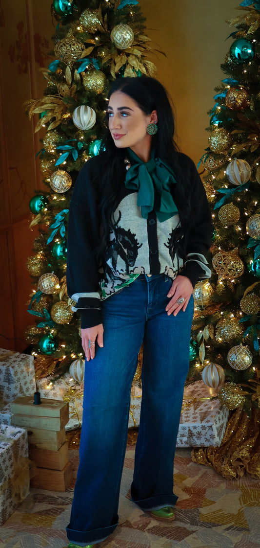 Cowgirl Cozy Knit Sweater