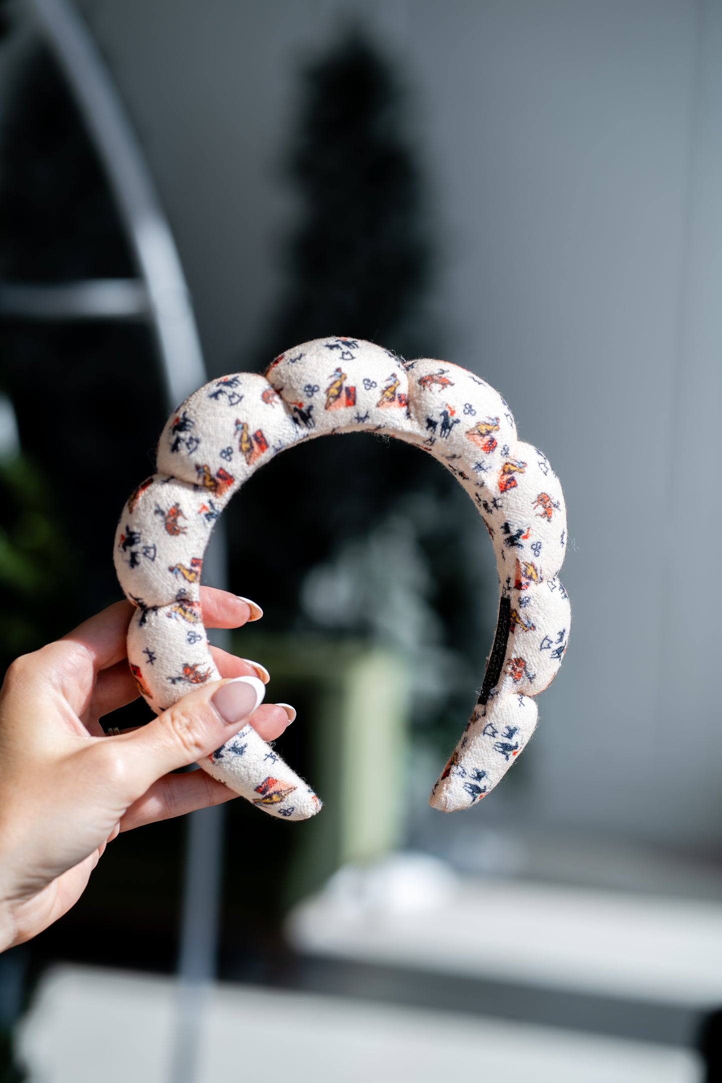 Vintage Cowboy "get Ready With Me" Skincare Headband