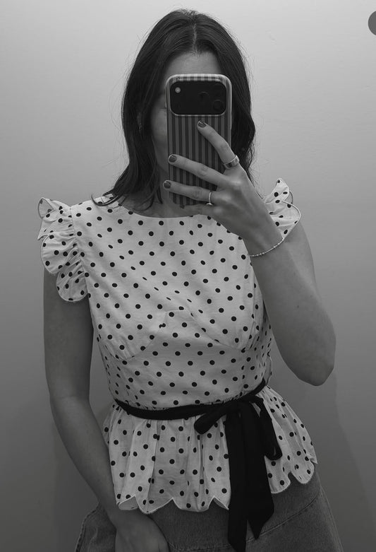 The Paris Polka Top