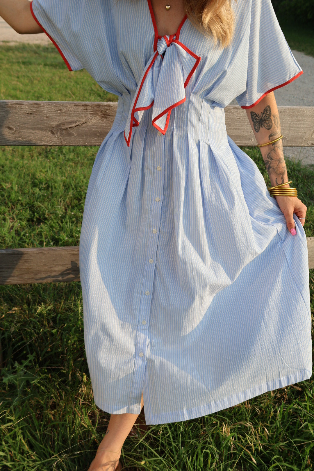 The Seaside Bow Maxi