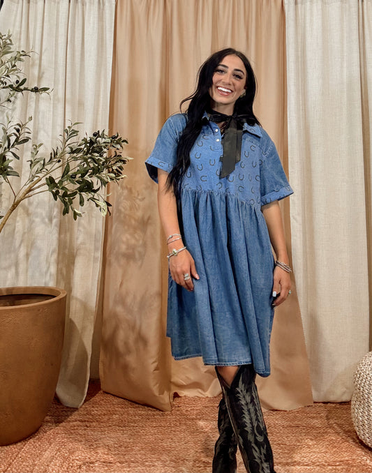 The Blue Ridge Denim Dress