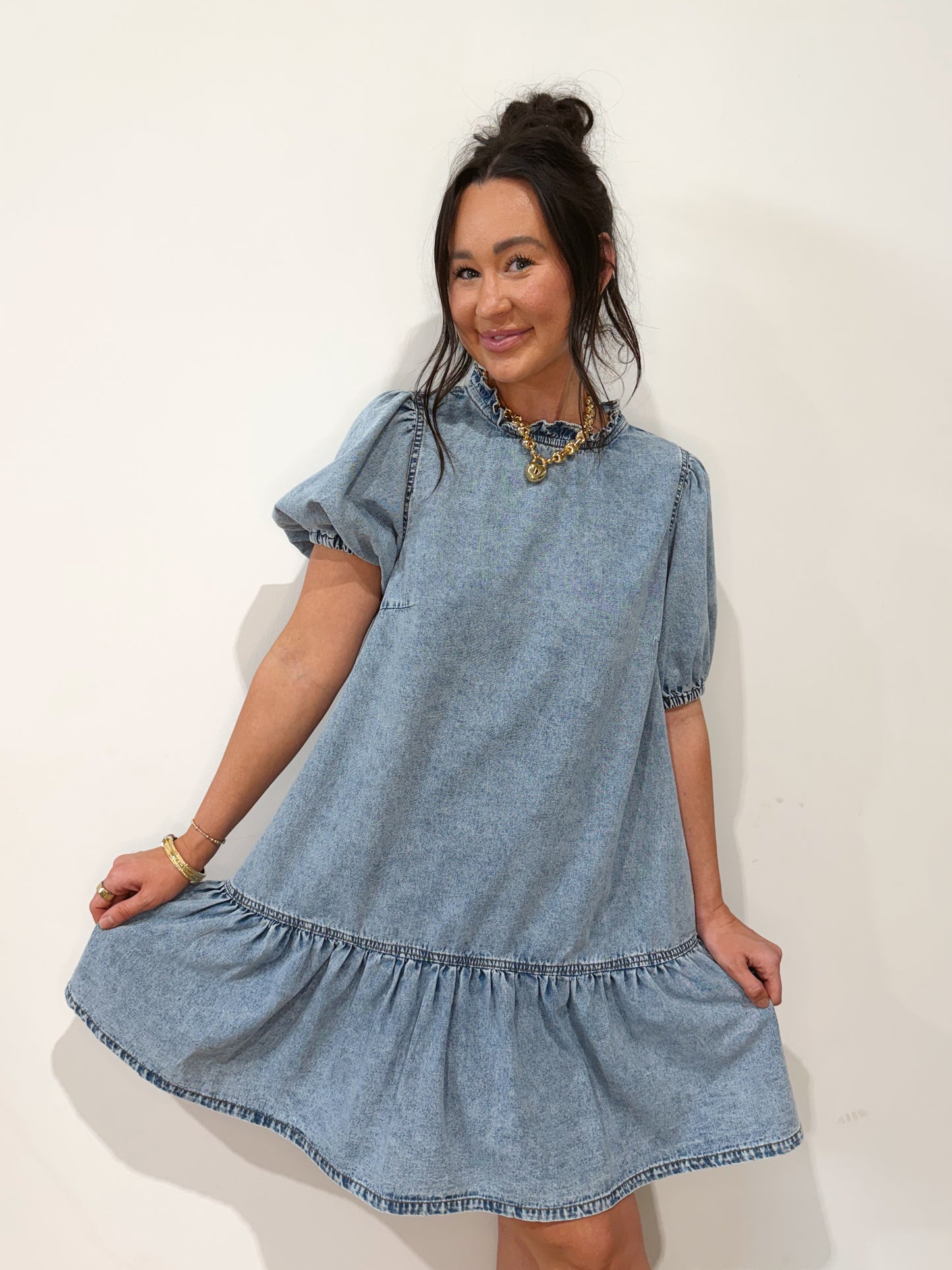 The Bluebell Denim Dress