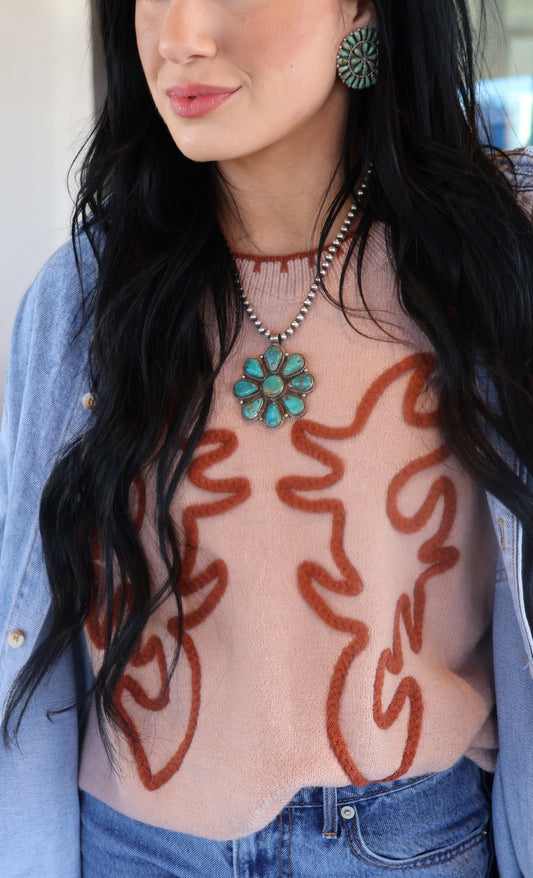 Boot Stitch Cozy Knit Sweater