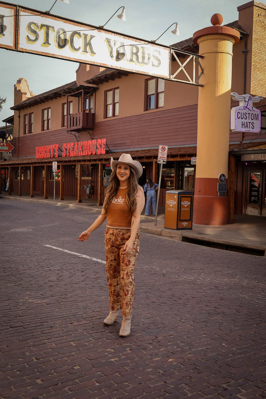 The Rodeo Knit Sleeveless Sweater