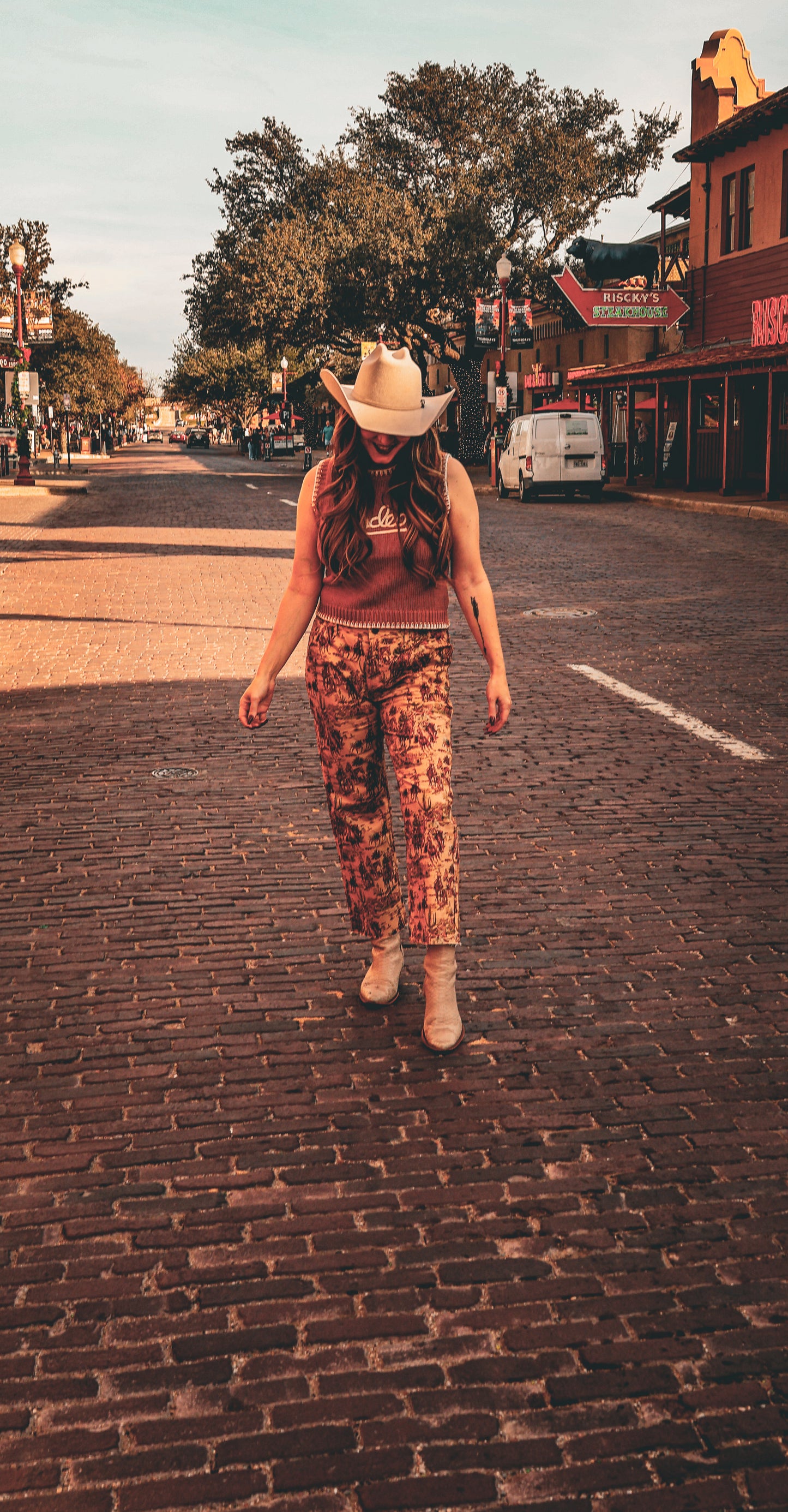 SOFT Western Print Pants