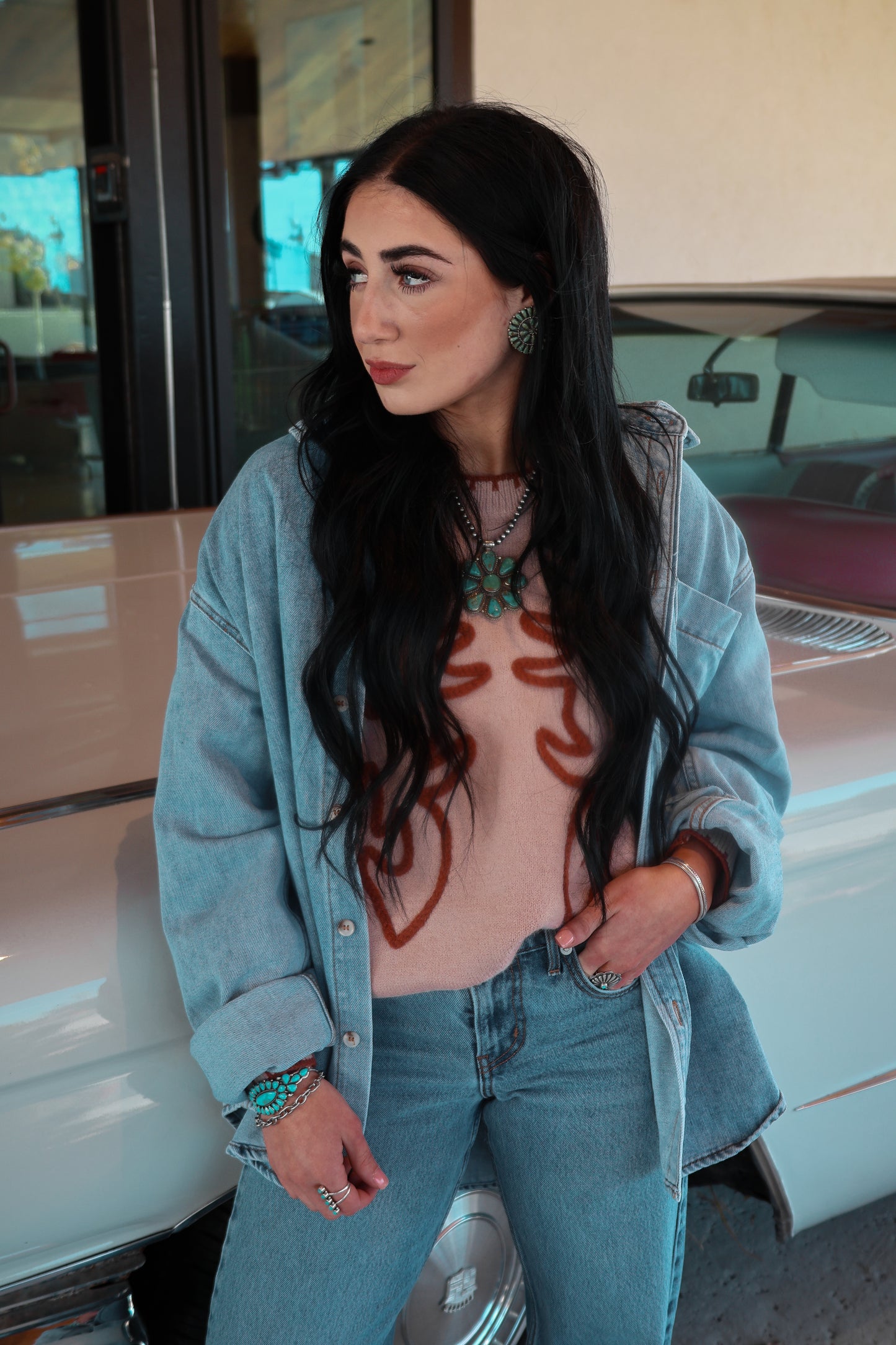 Boot Stitch Cozy Knit Sweater