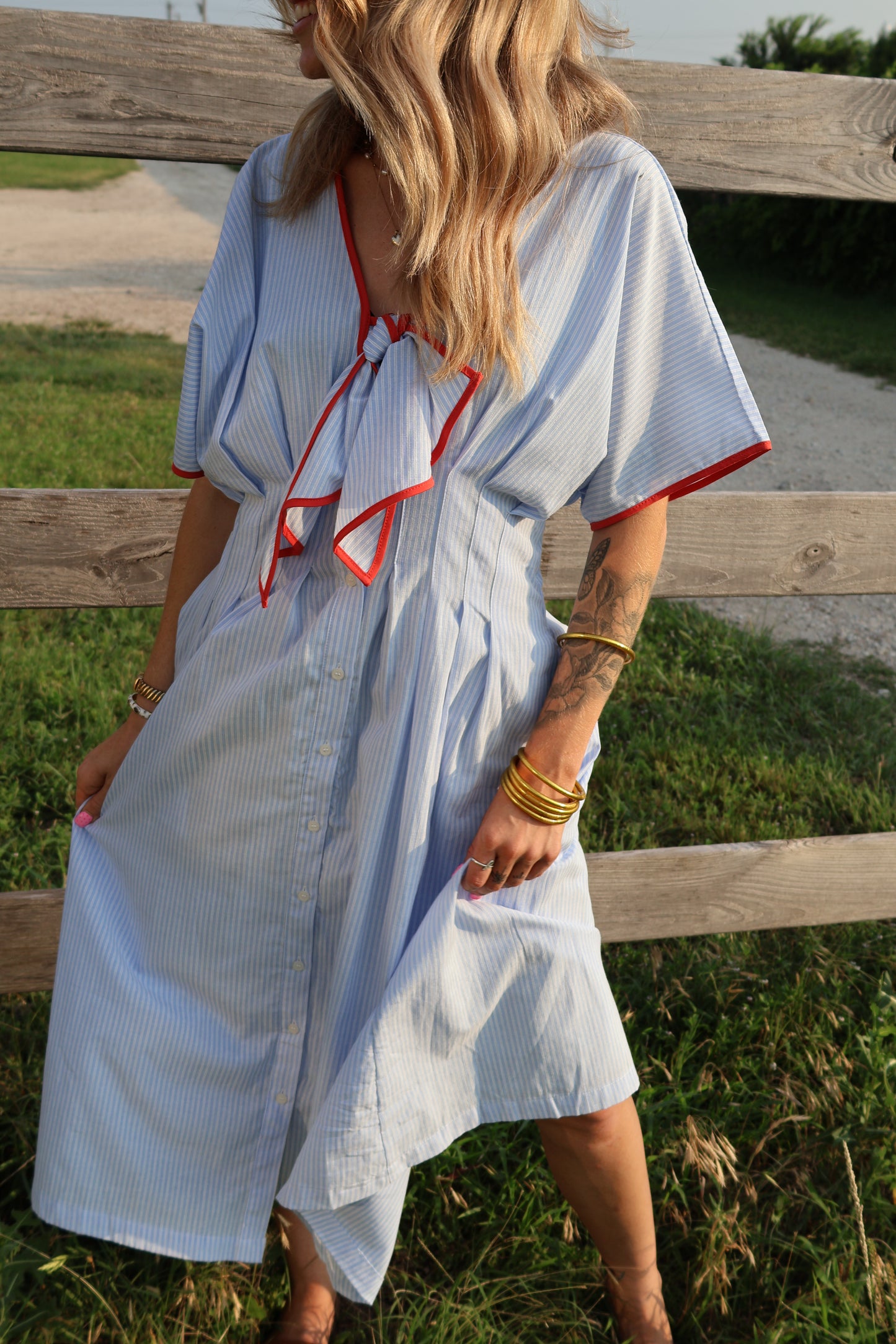 The Seaside Bow Maxi