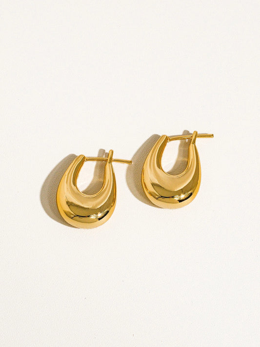 18K Gold Classic Droplet Earring