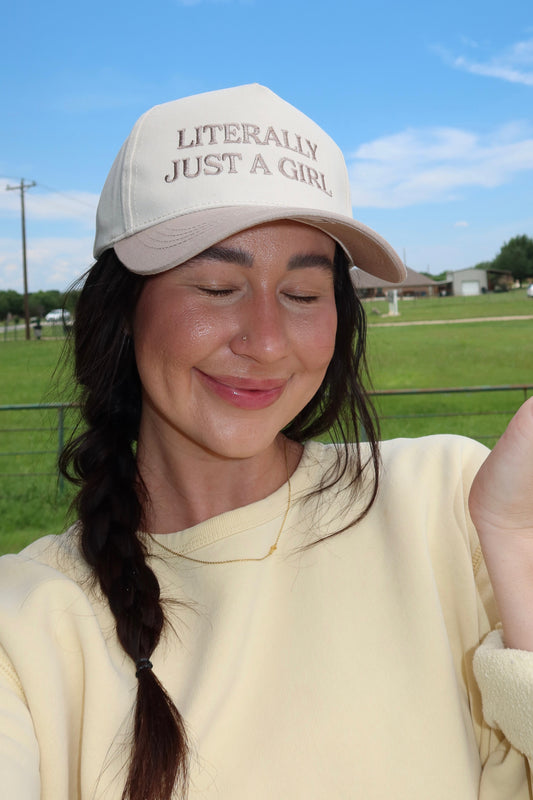 Literally Just A Girl Trucker Hat