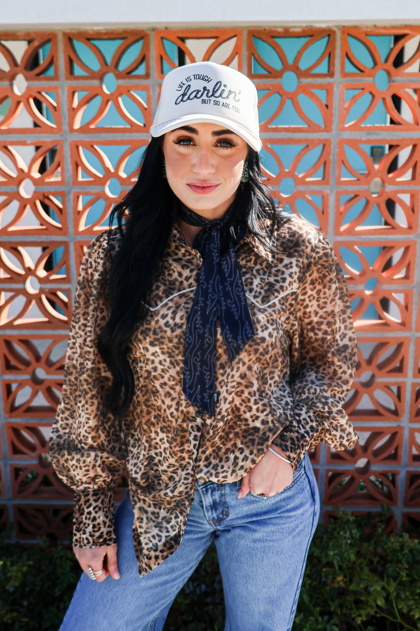Wild at Heart Leopard Button Down